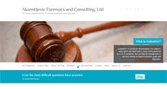 Desktop Screenshot of ict-forensics-consulting.com